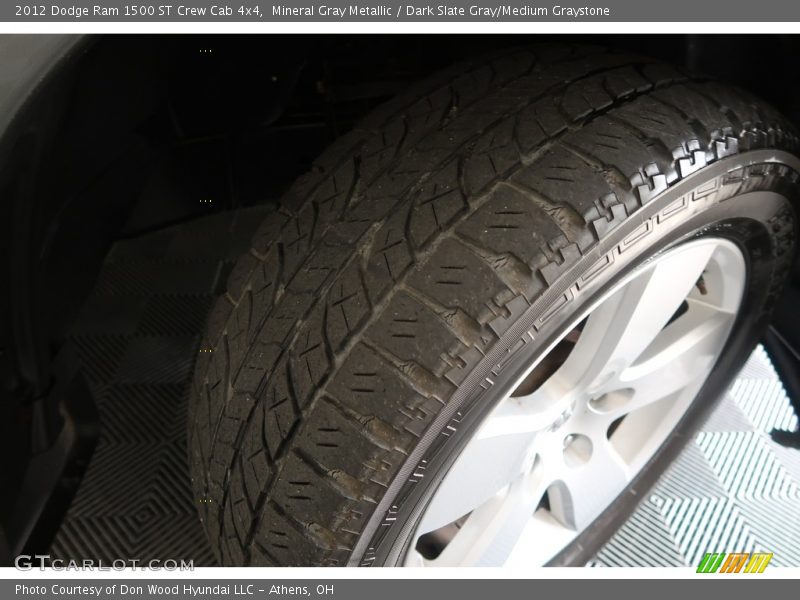 Mineral Gray Metallic / Dark Slate Gray/Medium Graystone 2012 Dodge Ram 1500 ST Crew Cab 4x4