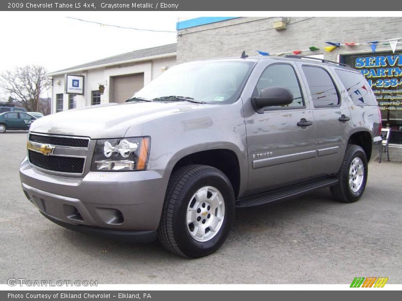 Graystone Metallic / Ebony 2009 Chevrolet Tahoe LS 4x4