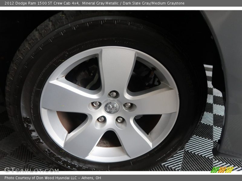 Mineral Gray Metallic / Dark Slate Gray/Medium Graystone 2012 Dodge Ram 1500 ST Crew Cab 4x4