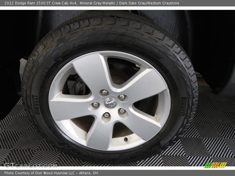 Mineral Gray Metallic / Dark Slate Gray/Medium Graystone 2012 Dodge Ram 1500 ST Crew Cab 4x4