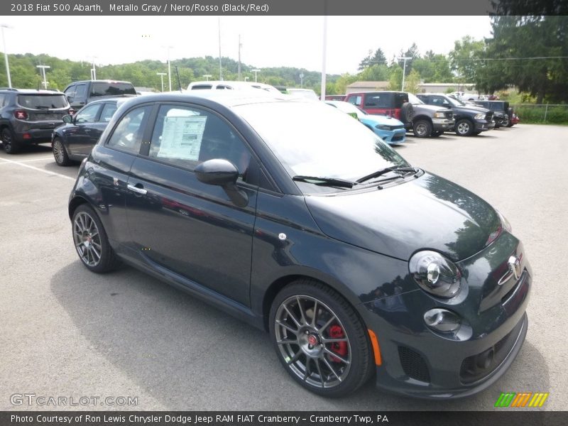 Front 3/4 View of 2018 500 Abarth