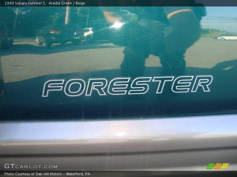 Acadia Green / Beige 1999 Subaru Forester S