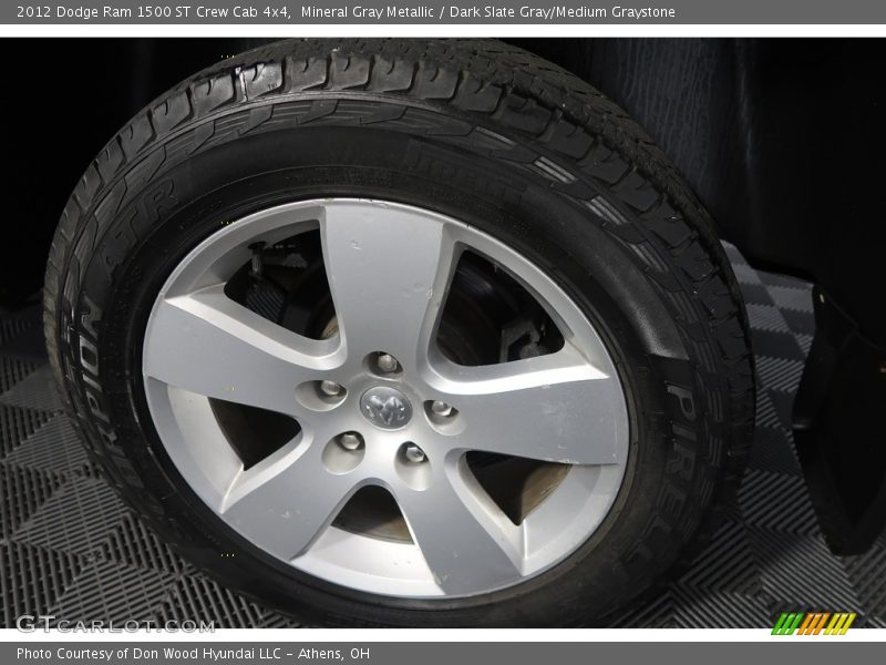 Mineral Gray Metallic / Dark Slate Gray/Medium Graystone 2012 Dodge Ram 1500 ST Crew Cab 4x4