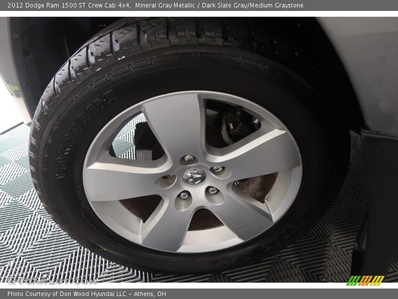 Mineral Gray Metallic / Dark Slate Gray/Medium Graystone 2012 Dodge Ram 1500 ST Crew Cab 4x4