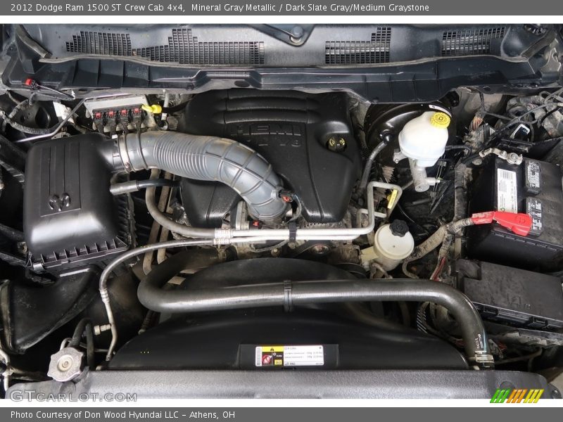 Mineral Gray Metallic / Dark Slate Gray/Medium Graystone 2012 Dodge Ram 1500 ST Crew Cab 4x4