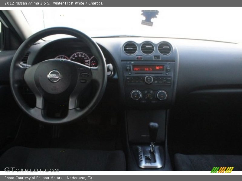 Winter Frost White / Charcoal 2012 Nissan Altima 2.5 S
