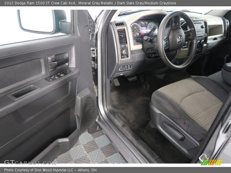 Mineral Gray Metallic / Dark Slate Gray/Medium Graystone 2012 Dodge Ram 1500 ST Crew Cab 4x4