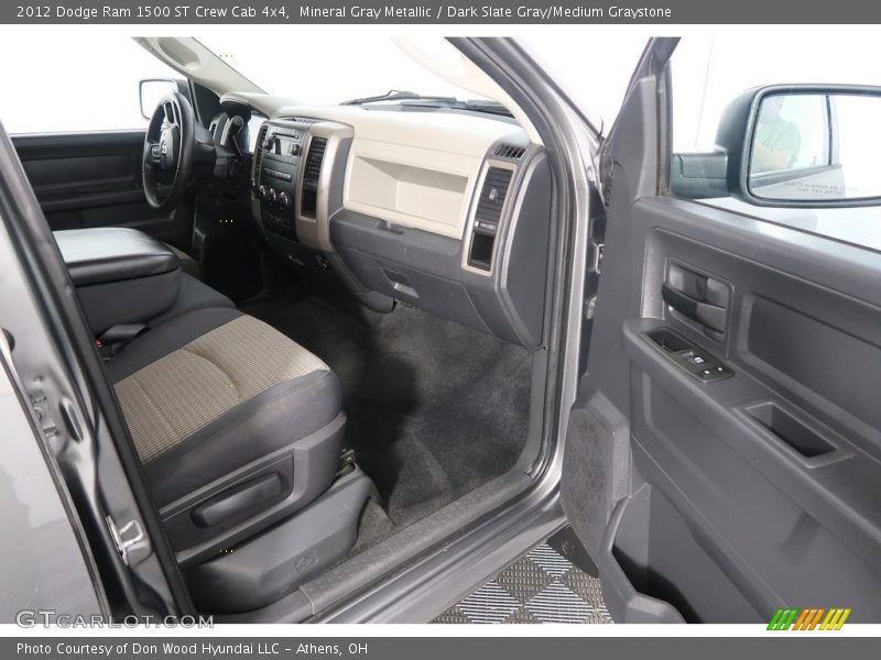 Mineral Gray Metallic / Dark Slate Gray/Medium Graystone 2012 Dodge Ram 1500 ST Crew Cab 4x4