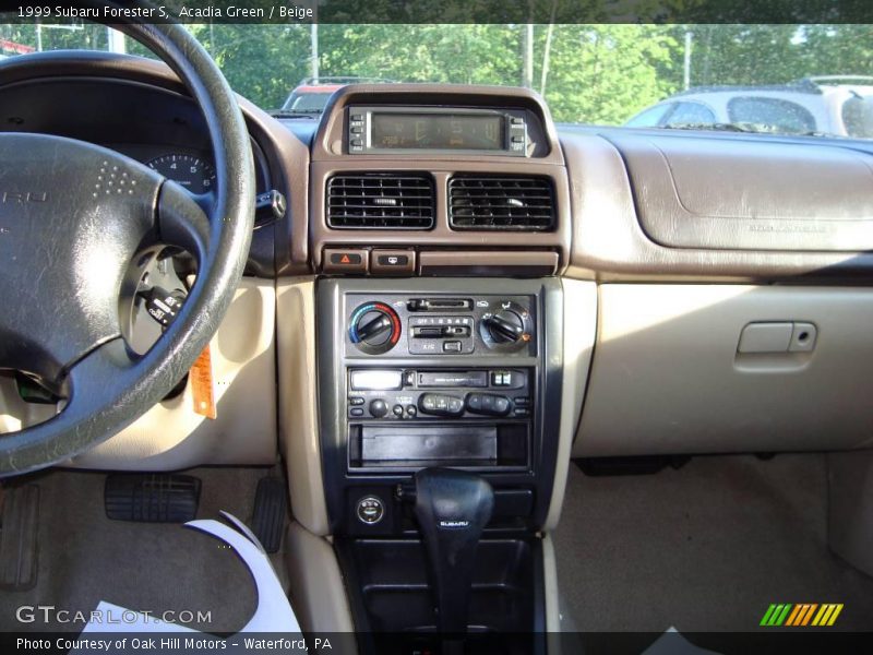 Acadia Green / Beige 1999 Subaru Forester S