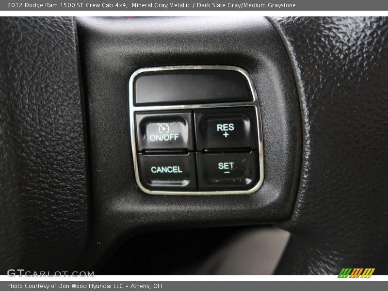 Mineral Gray Metallic / Dark Slate Gray/Medium Graystone 2012 Dodge Ram 1500 ST Crew Cab 4x4