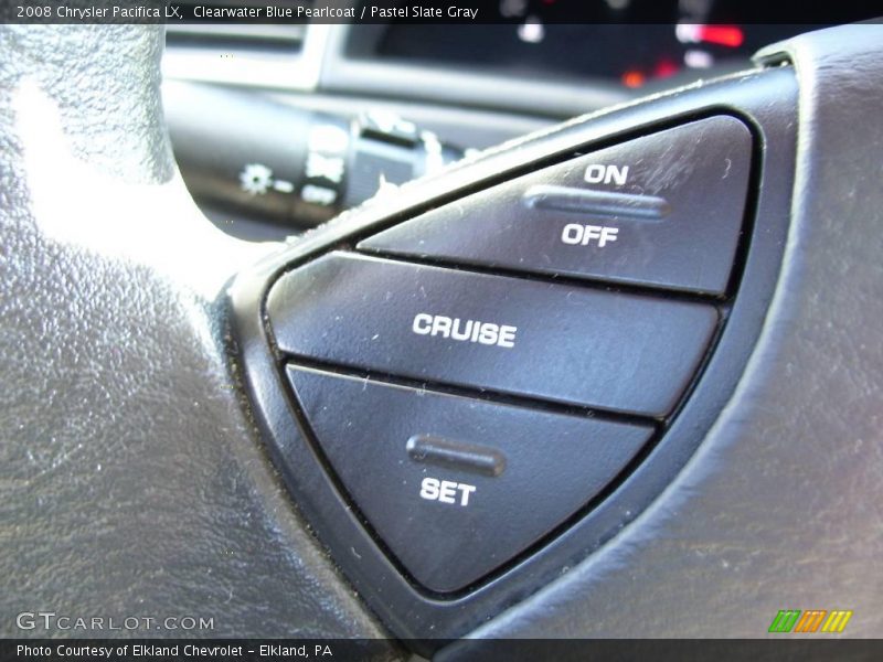 Clearwater Blue Pearlcoat / Pastel Slate Gray 2008 Chrysler Pacifica LX