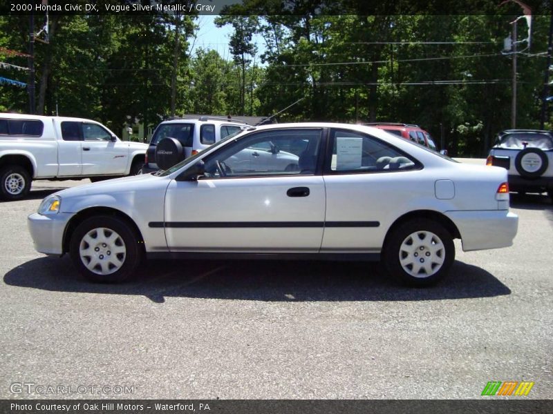 Vogue Silver Metallic / Gray 2000 Honda Civic DX