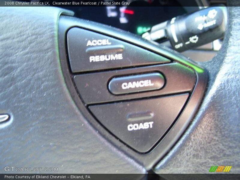 Clearwater Blue Pearlcoat / Pastel Slate Gray 2008 Chrysler Pacifica LX