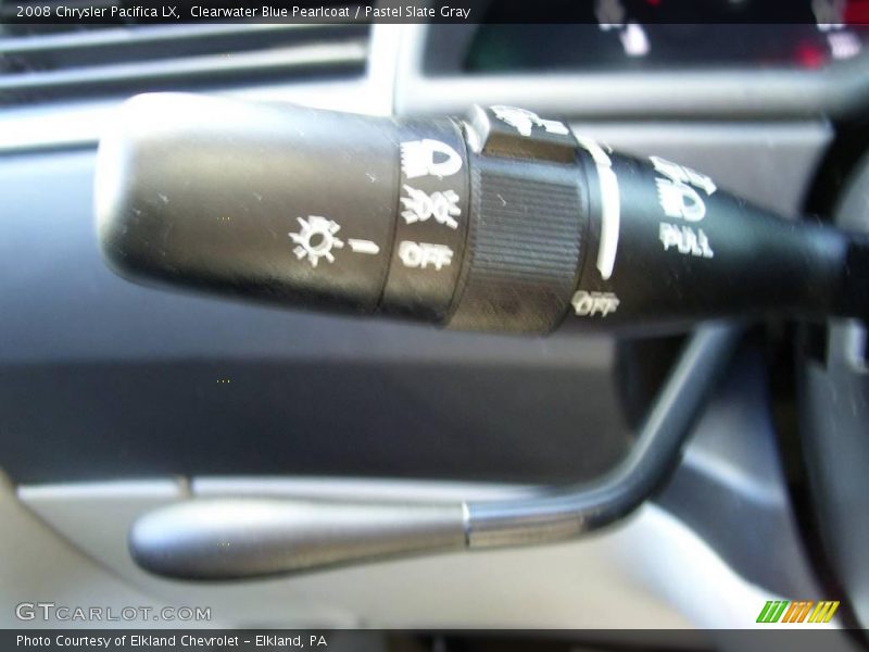 Clearwater Blue Pearlcoat / Pastel Slate Gray 2008 Chrysler Pacifica LX