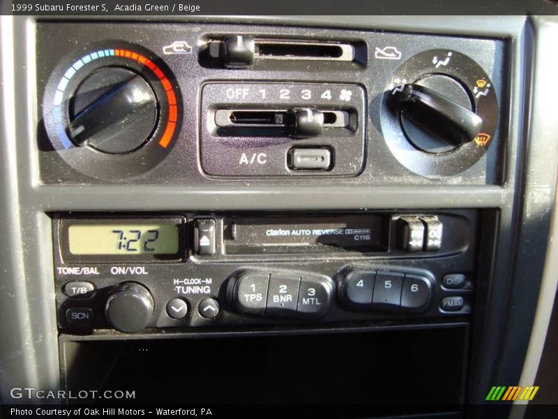 Acadia Green / Beige 1999 Subaru Forester S