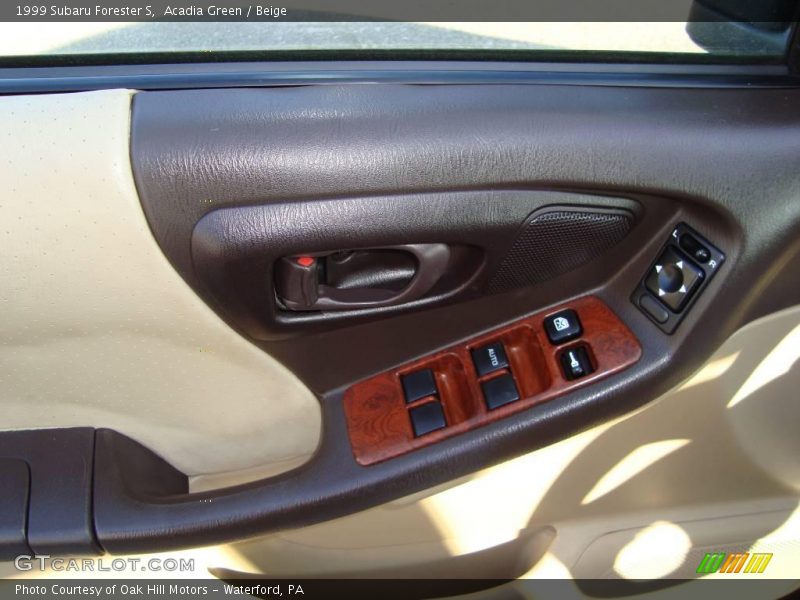 Acadia Green / Beige 1999 Subaru Forester S