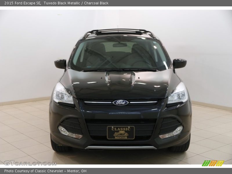 Tuxedo Black Metallic / Charcoal Black 2015 Ford Escape SE
