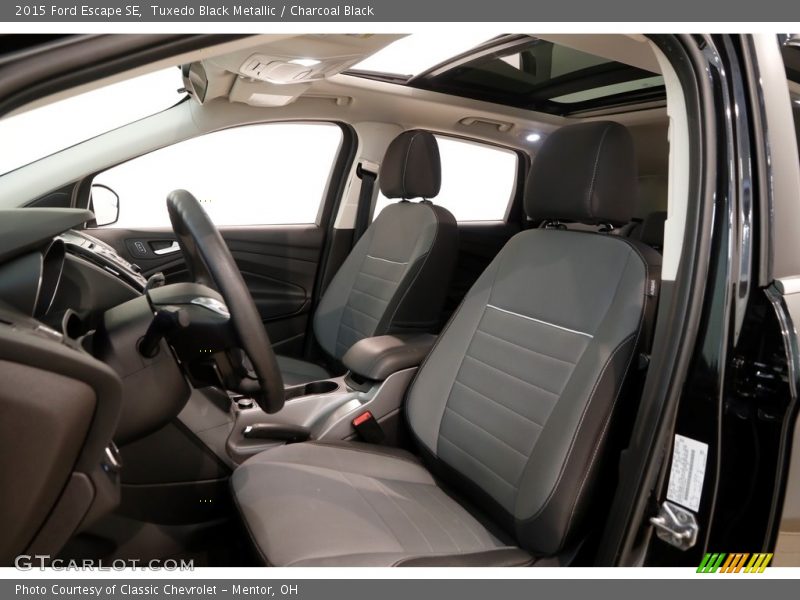 Tuxedo Black Metallic / Charcoal Black 2015 Ford Escape SE