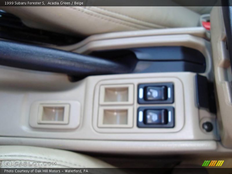 Acadia Green / Beige 1999 Subaru Forester S