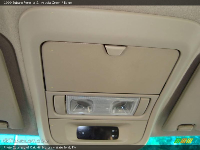 Acadia Green / Beige 1999 Subaru Forester S