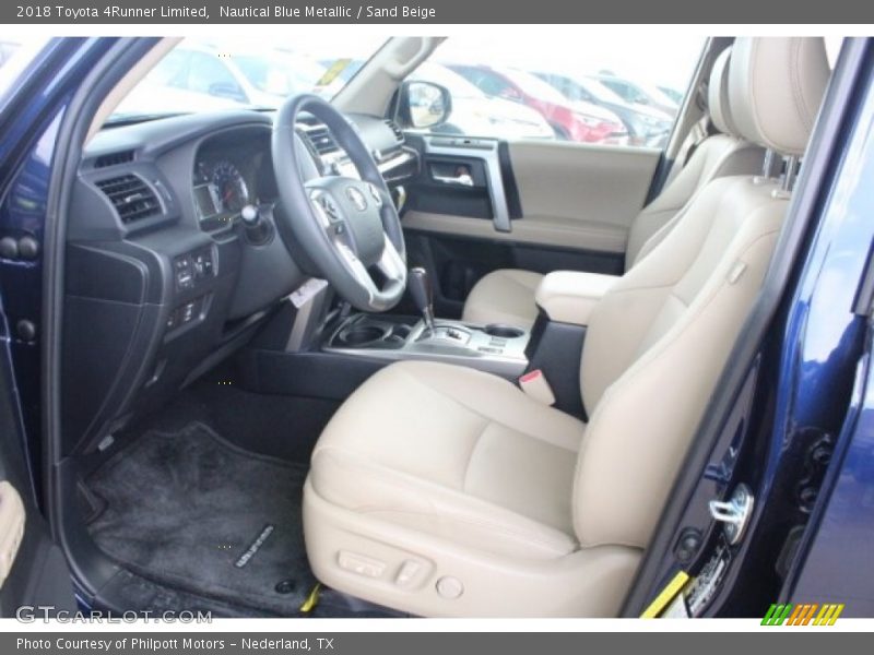 Nautical Blue Metallic / Sand Beige 2018 Toyota 4Runner Limited