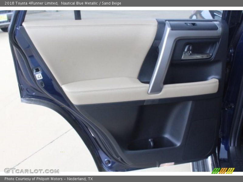 Nautical Blue Metallic / Sand Beige 2018 Toyota 4Runner Limited