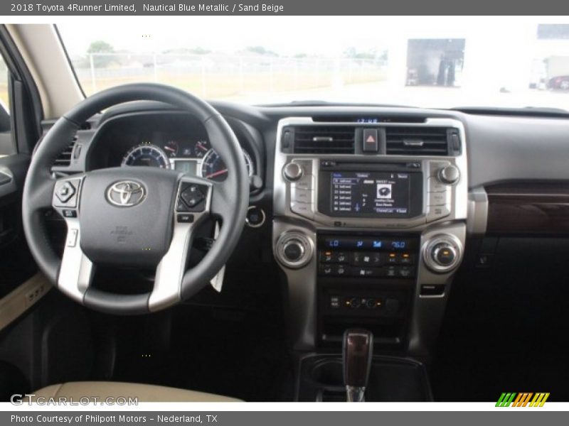 Nautical Blue Metallic / Sand Beige 2018 Toyota 4Runner Limited