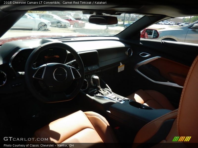 Garnet Red Tintcoat / Kalahari 2018 Chevrolet Camaro LT Convertible