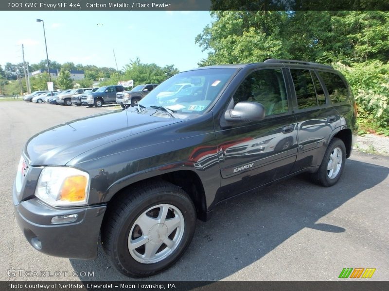Carbon Metallic / Dark Pewter 2003 GMC Envoy SLE 4x4