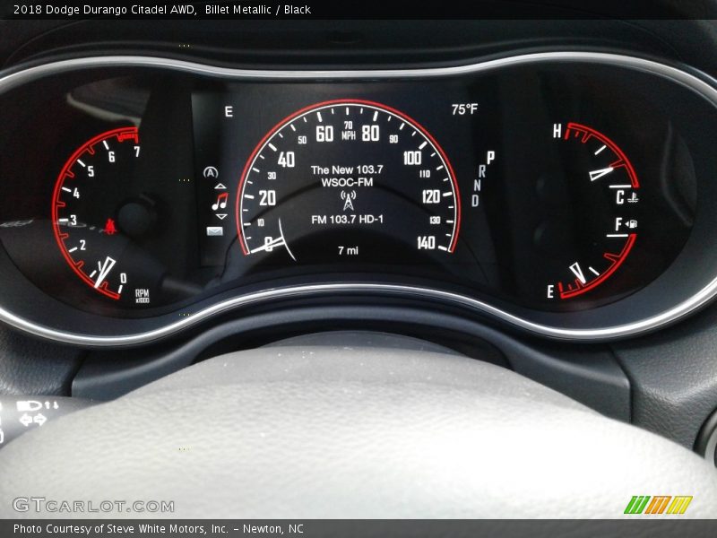  2018 Durango Citadel AWD Citadel AWD Gauges