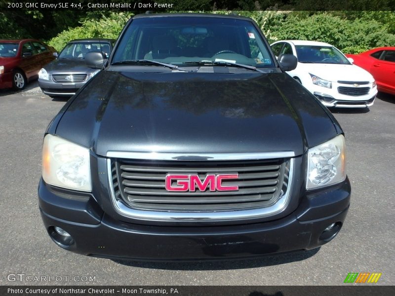 Carbon Metallic / Dark Pewter 2003 GMC Envoy SLE 4x4
