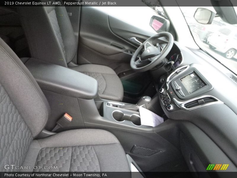 Pepperdust Metallic / Jet Black 2019 Chevrolet Equinox LT AWD