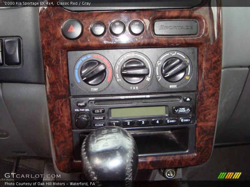 Classic Red / Gray 2000 Kia Sportage EX 4x4