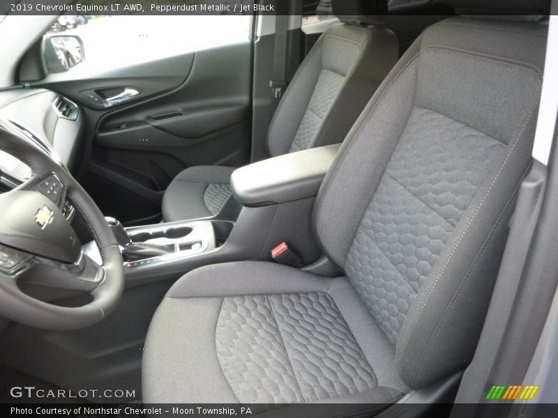 Pepperdust Metallic / Jet Black 2019 Chevrolet Equinox LT AWD