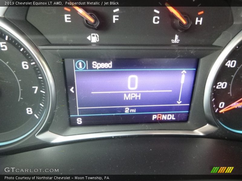 Pepperdust Metallic / Jet Black 2019 Chevrolet Equinox LT AWD