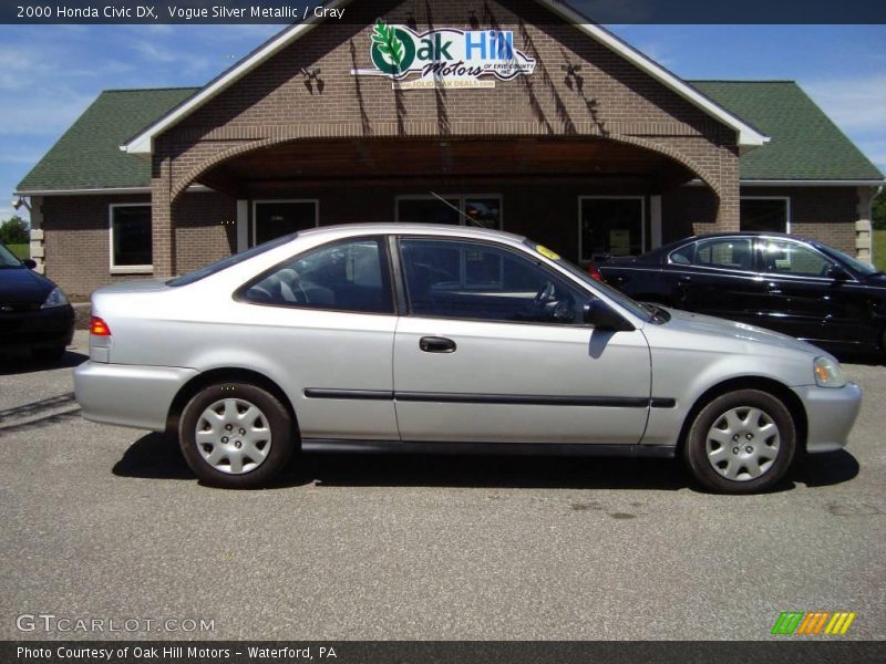 Vogue Silver Metallic / Gray 2000 Honda Civic DX