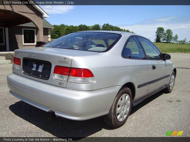 Vogue Silver Metallic / Gray 2000 Honda Civic DX