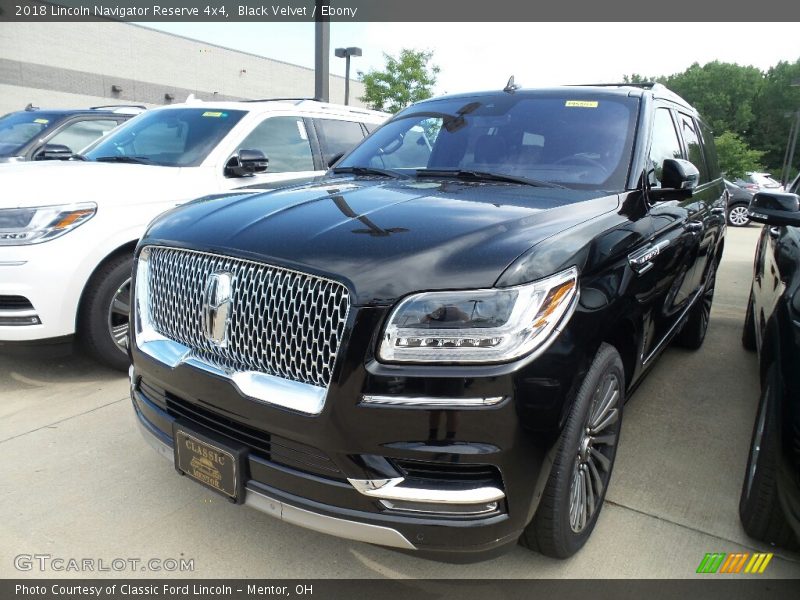 Black Velvet / Ebony 2018 Lincoln Navigator Reserve 4x4