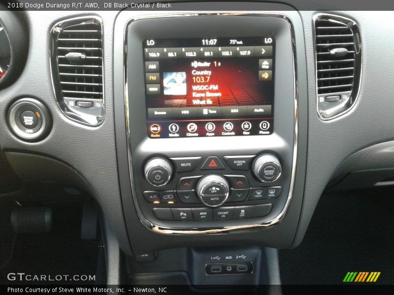 DB Black Crystal / Black 2018 Dodge Durango R/T AWD