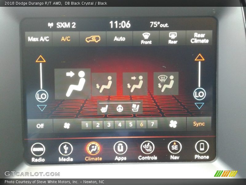 DB Black Crystal / Black 2018 Dodge Durango R/T AWD
