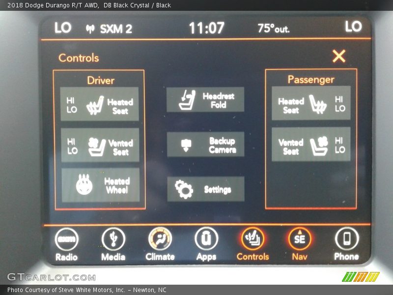 DB Black Crystal / Black 2018 Dodge Durango R/T AWD