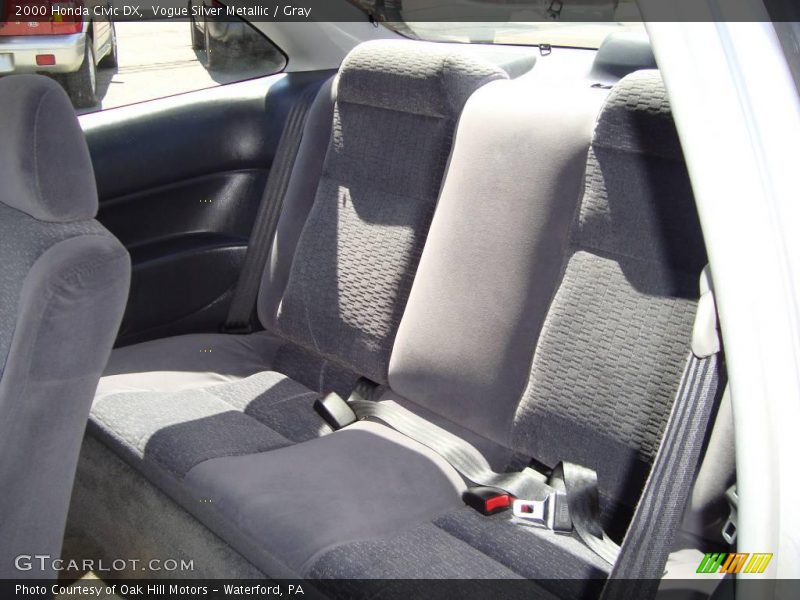 Vogue Silver Metallic / Gray 2000 Honda Civic DX