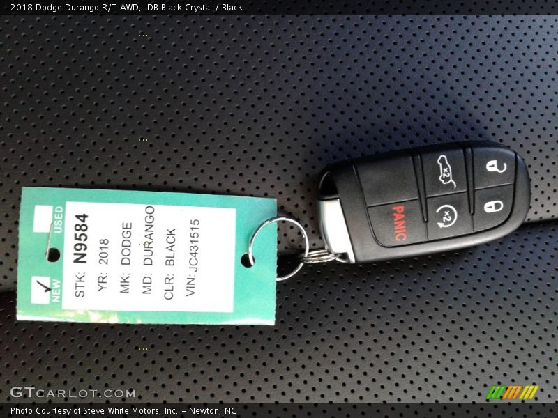 DB Black Crystal / Black 2018 Dodge Durango R/T AWD