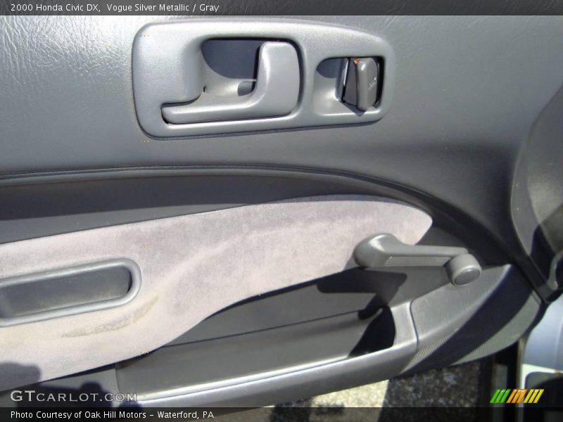 Vogue Silver Metallic / Gray 2000 Honda Civic DX