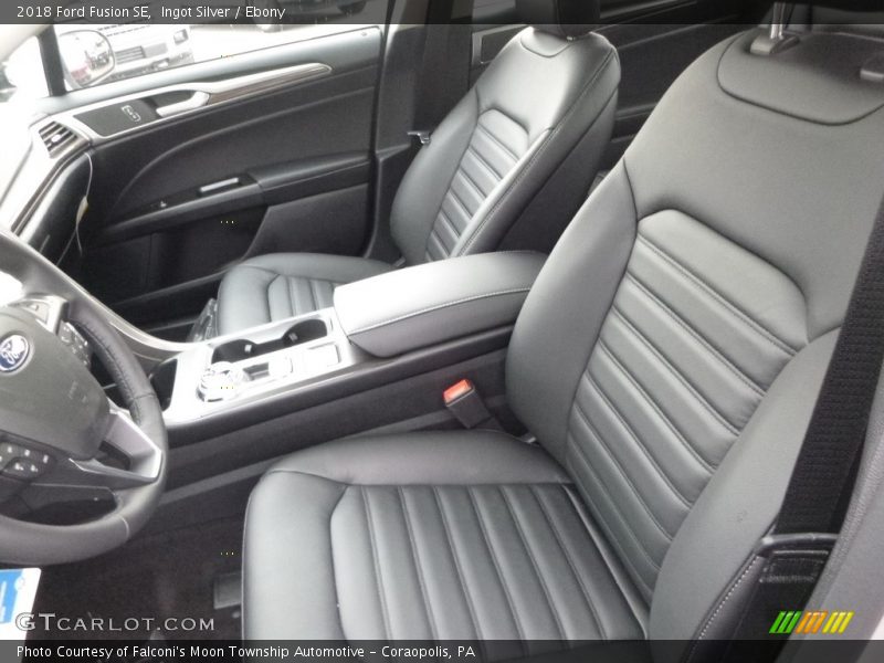 Ingot Silver / Ebony 2018 Ford Fusion SE