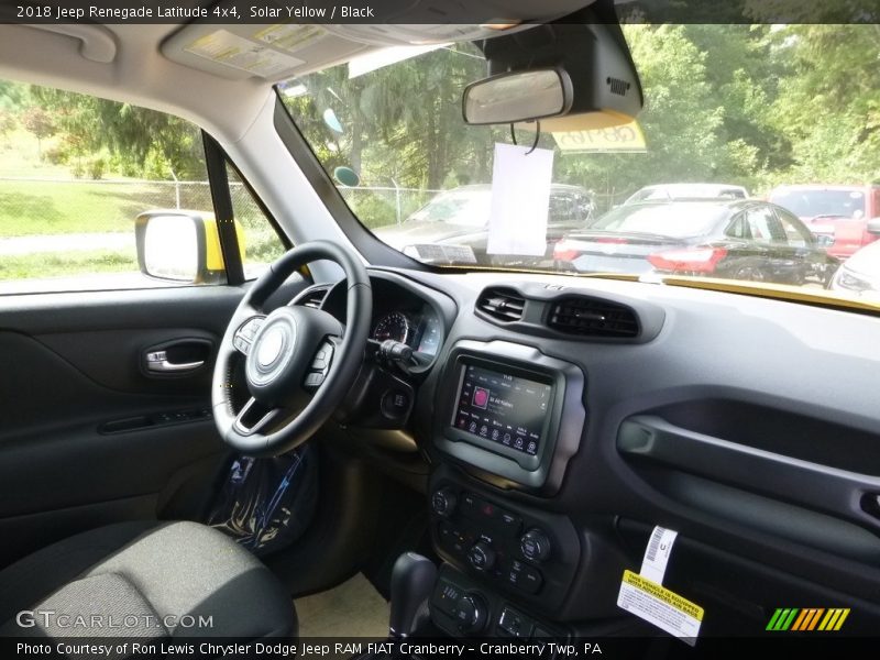 Solar Yellow / Black 2018 Jeep Renegade Latitude 4x4