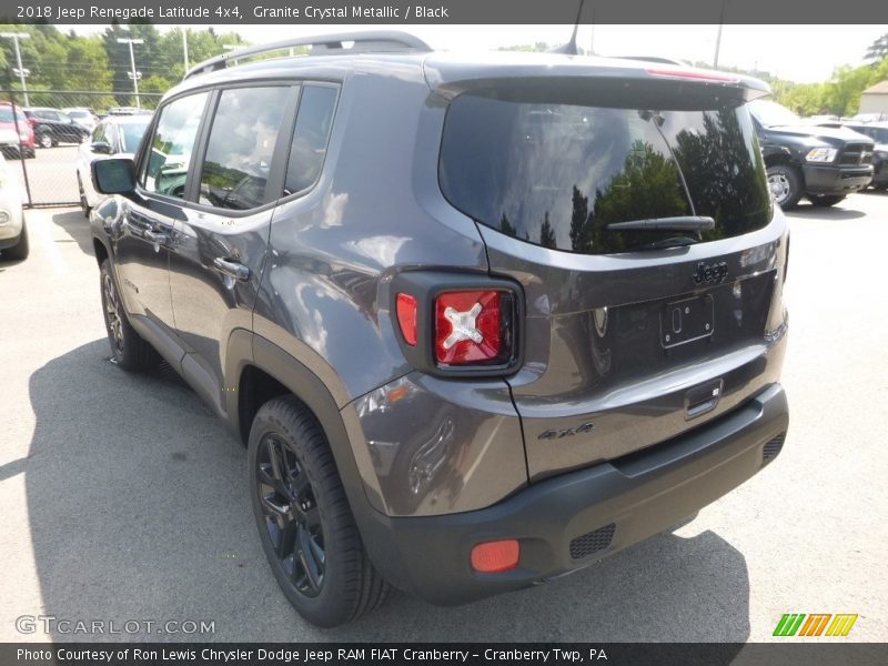 Granite Crystal Metallic / Black 2018 Jeep Renegade Latitude 4x4