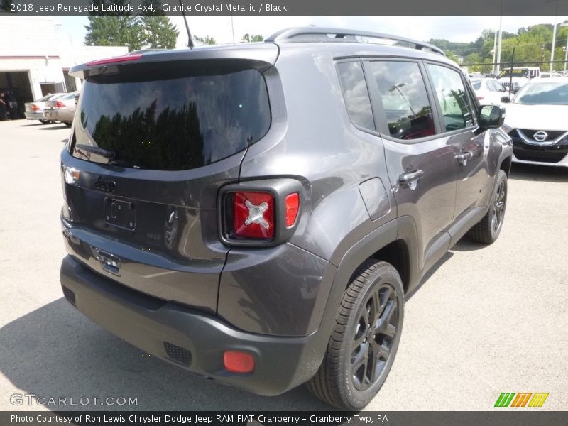 Granite Crystal Metallic / Black 2018 Jeep Renegade Latitude 4x4