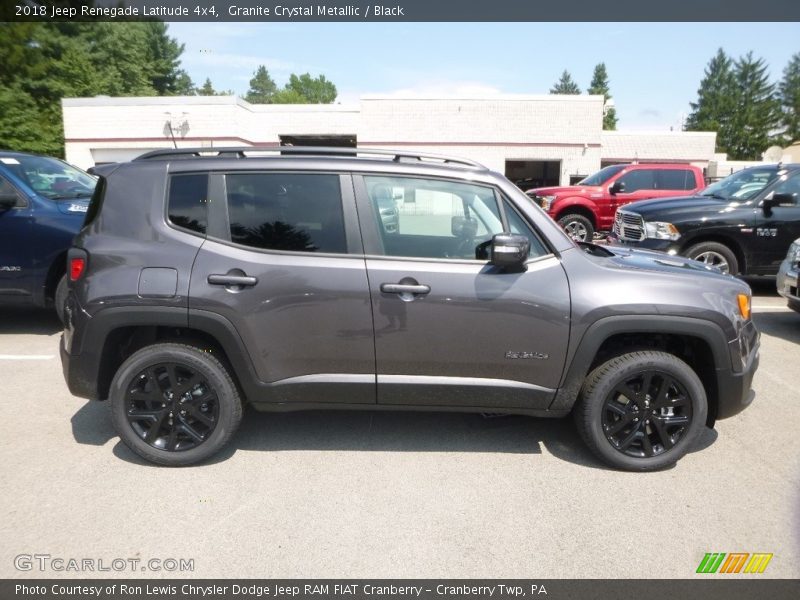 Granite Crystal Metallic / Black 2018 Jeep Renegade Latitude 4x4