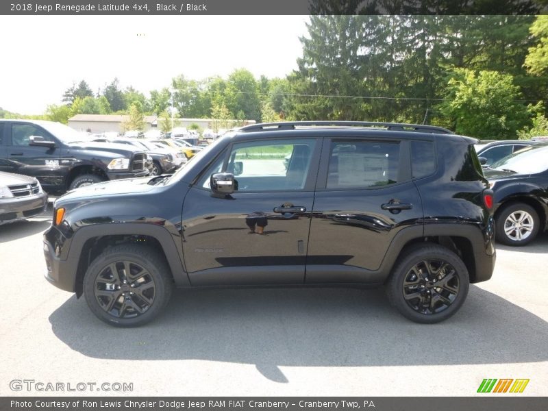 Black / Black 2018 Jeep Renegade Latitude 4x4
